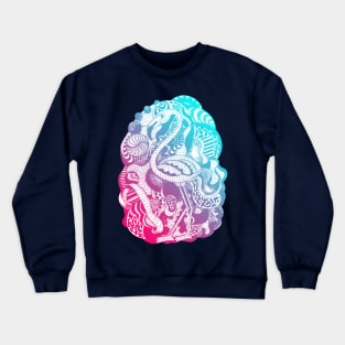 Dual Color Lost Flamingo Crewneck Sweatshirt